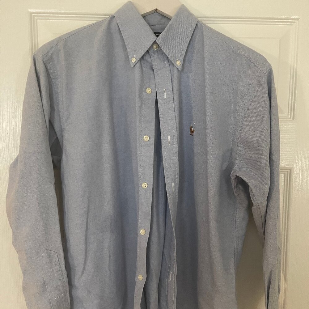 Ralph Lauren Blue Oxford Shirt-Ladies